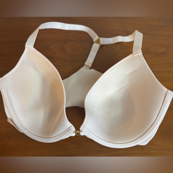 Like New ThirdLove Classic Racerback Bra Soft Pink Womens Size 36D Front Closure - Picture 5 of 5